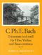 Carl Philipp Emanuel Bach: Triosonate In D-moll - Wq 145: Mixed Trio: Score and