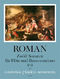 Roman, Johan Helmich : Livres de partitions de musique