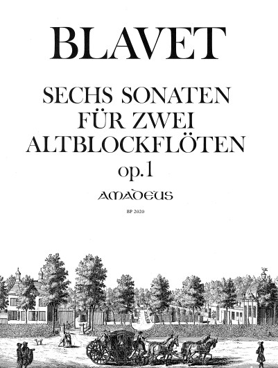 Michel Blavet: 6 Sonatas Op 1: Recorder Ensemble: Instrumental Work