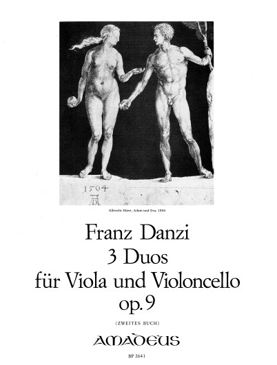 Franz Danzi: Drei Duos op. 9: Viola: Instrumental Work