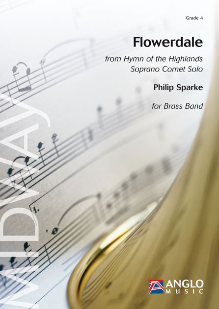 Philip Sparke: Flowerdale: Brass Band and Solo: Score