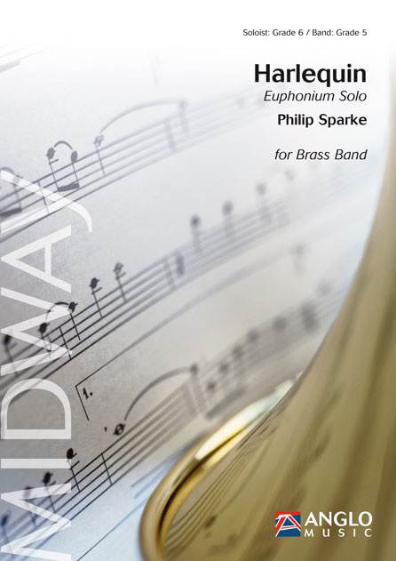Philip Sparke: Harlequin: Brass Band and Solo: Score & Parts