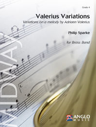 Philip Sparke: Valerius Variations: Brass Band: Score & Parts