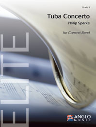 Philip Sparke: Tuba Concerto: Concert Band: Score & Parts