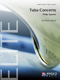 Philip Sparke: Tuba Concerto: Brass Band and Solo: Score & Parts