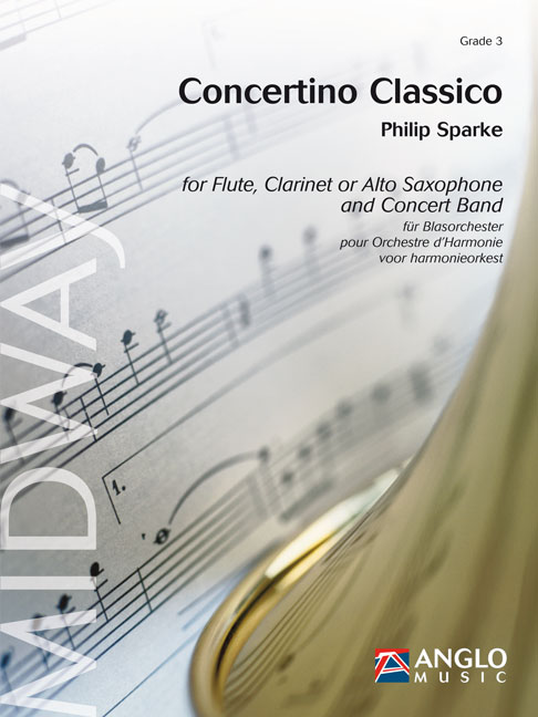 Philip Sparke: Concertino Classico: Concert Band: Score & Parts