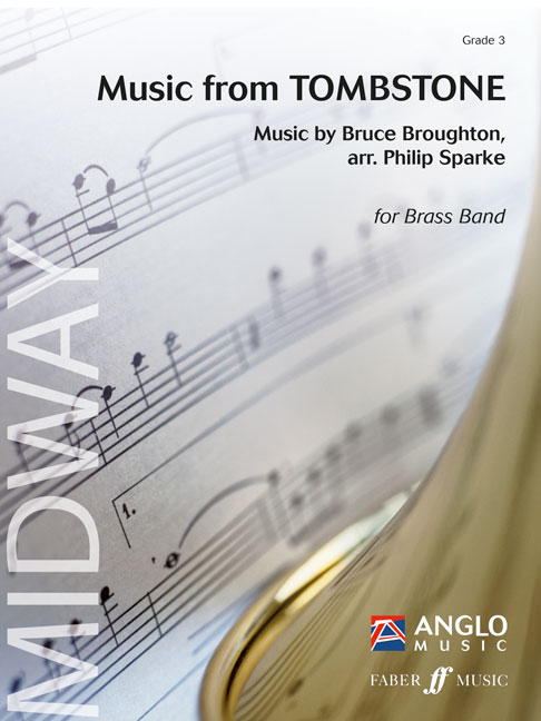 Bruce Broughton: Music from Tombstone: Brass Band: Score & Parts
