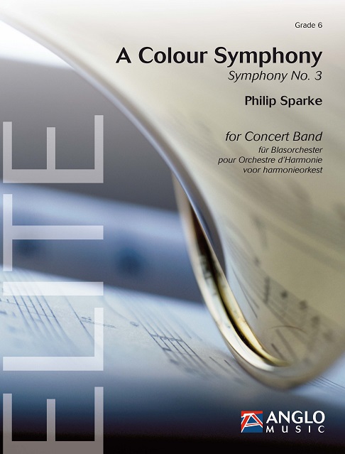 Philip Sparke: A Colour Symphony: Concert Band: Score & Parts