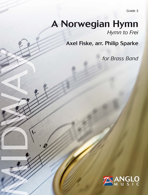 Axel Fiske: A Norwegian Hymn: Brass Band: Score
