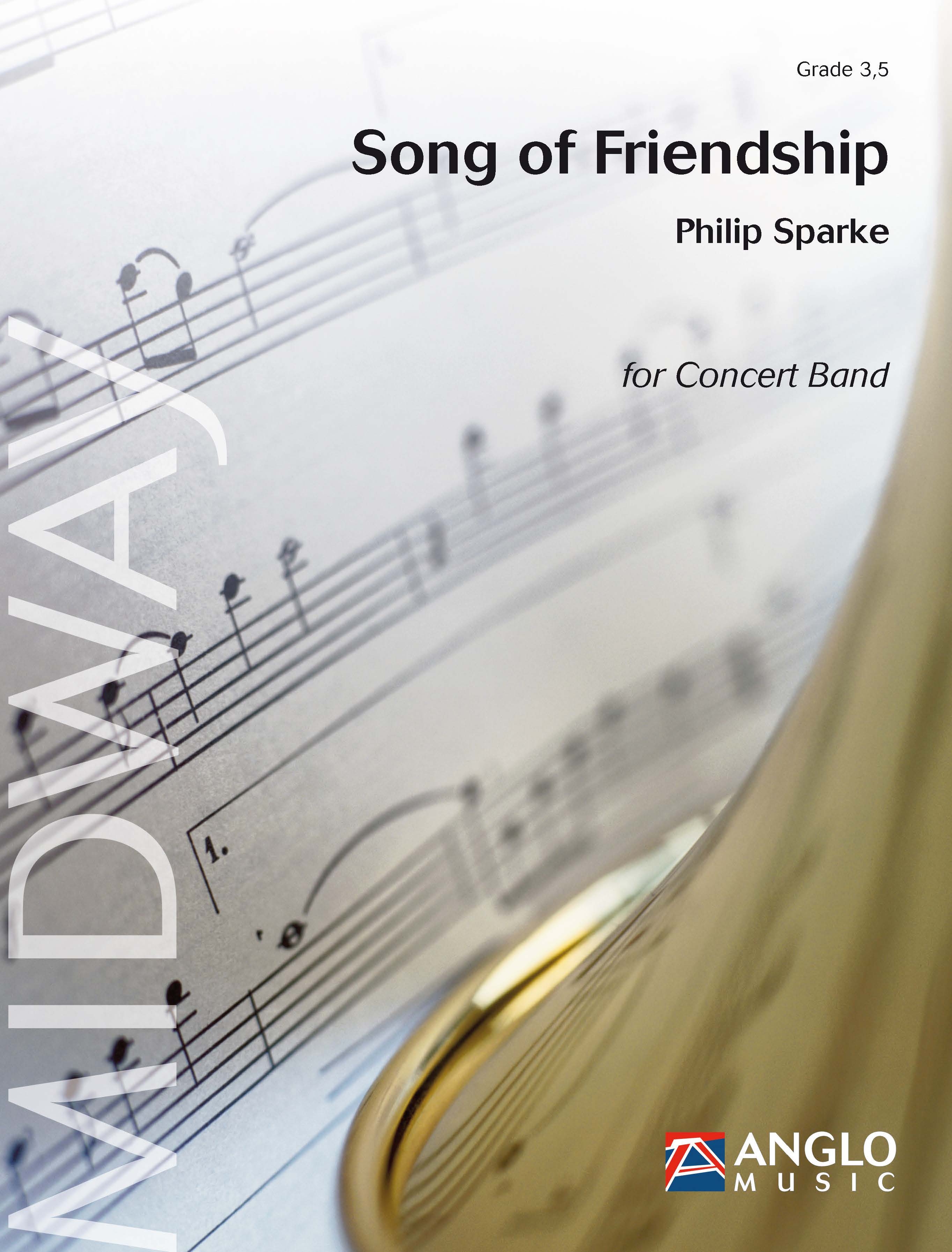 Philip Sparke: Song Of Friendship: Concert Band: Score & Parts