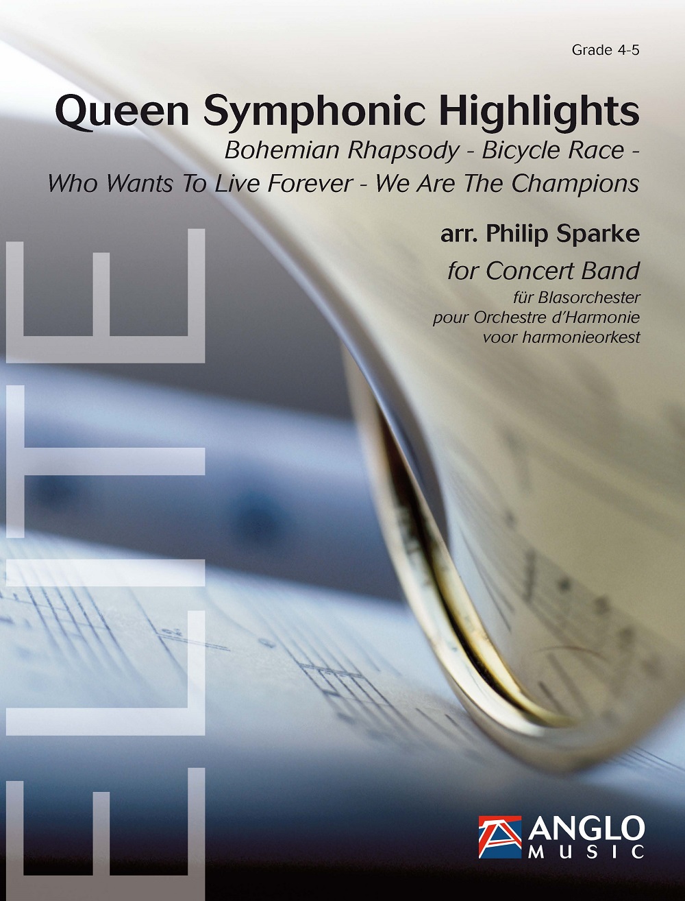 Queen: Queen Symphonic Highlights: Concert Band: Score