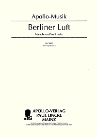 Paul Lincke: Berliner Luft: Piano: Instrumental Work