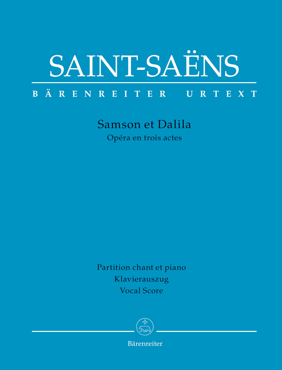 Camille Saint-Sans: Samson et Dalila: Mixed Choir A Cappella: Vocal Score