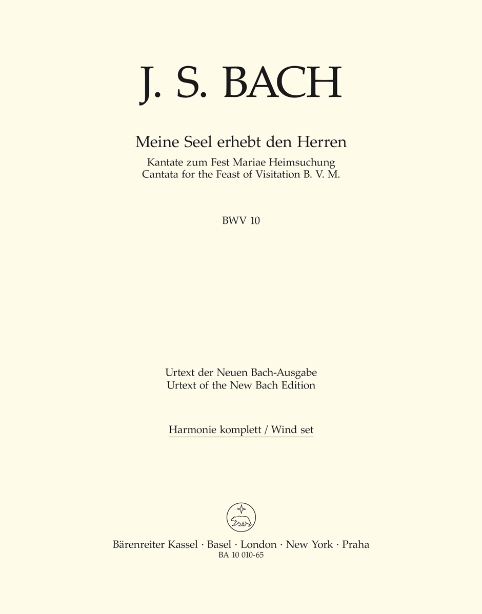 Johann Sebastian Bach: Cantata No. 10: Mixed Choir: Parts
