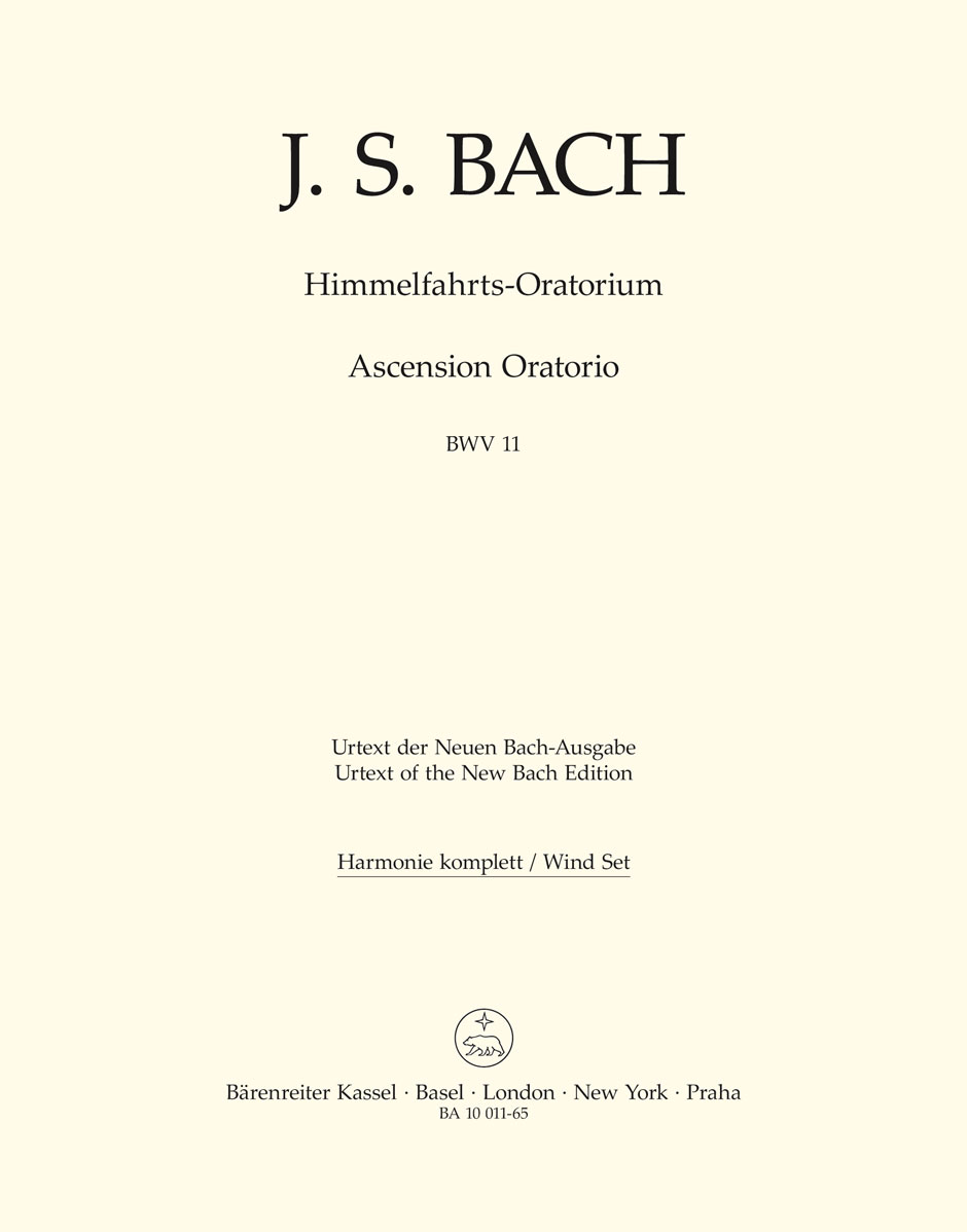 Johann Sebastian Bach: Ascension Oratorio BWV 11: Mixed Choir: Instrument Pack