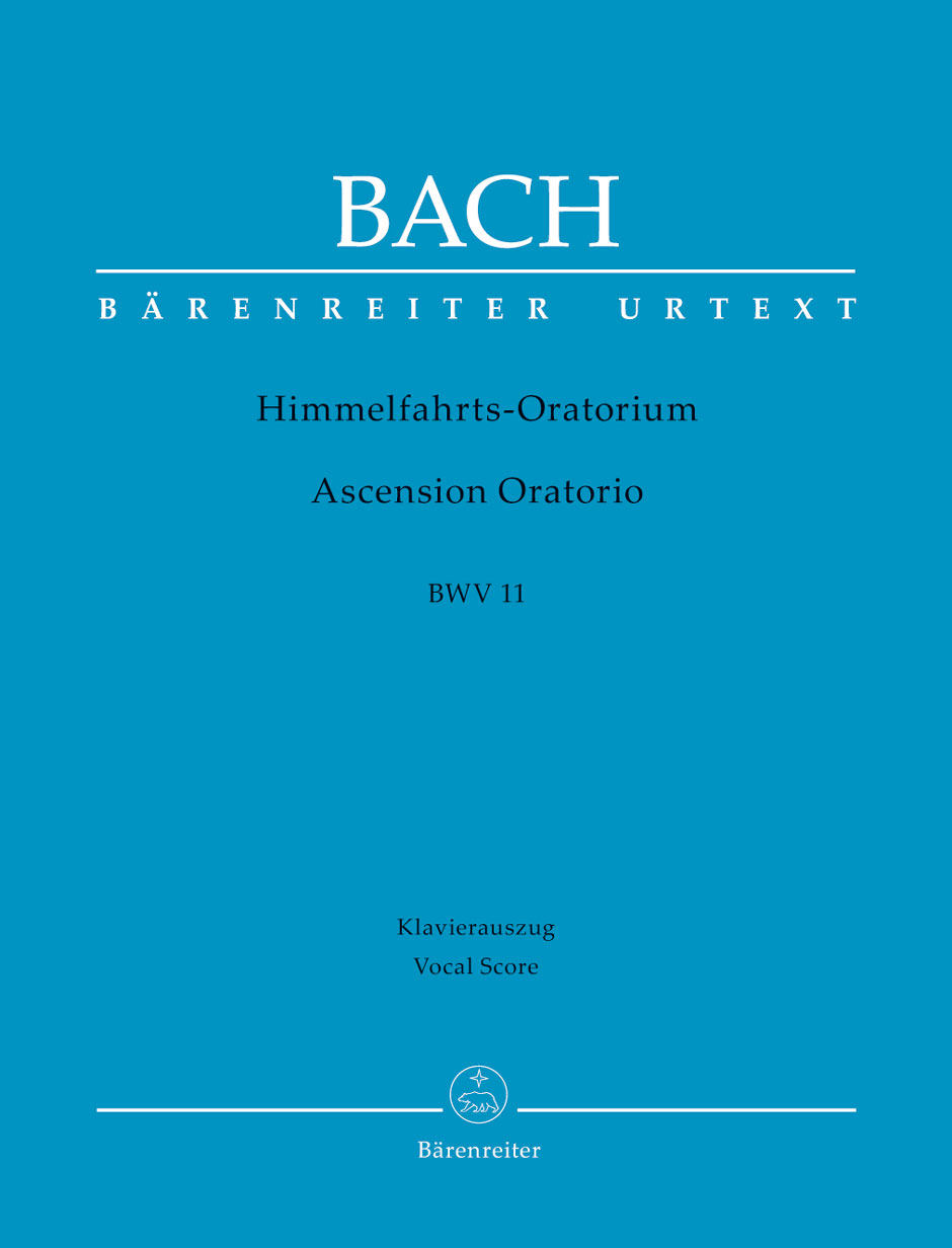 Johann Sebastian Bach: Ascension Oratorio BWV 11: Mixed Choir: Vocal Score