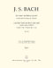 Johann Sebastian Bach: Cantata No. 21 - BWV 21: Mixed Choir: Part