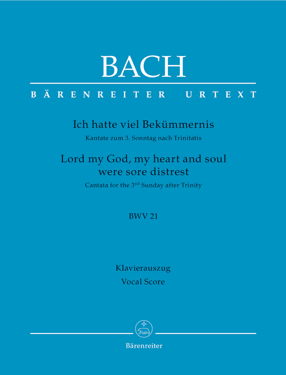 Johann Sebastian Bach: Cantata No. 21 - BWV 21: Mixed Choir: Vocal Score