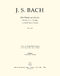 Johann Sebastian Bach: Cantata BWV 158 Der Friede Sei Mit Dir: SATB: Part