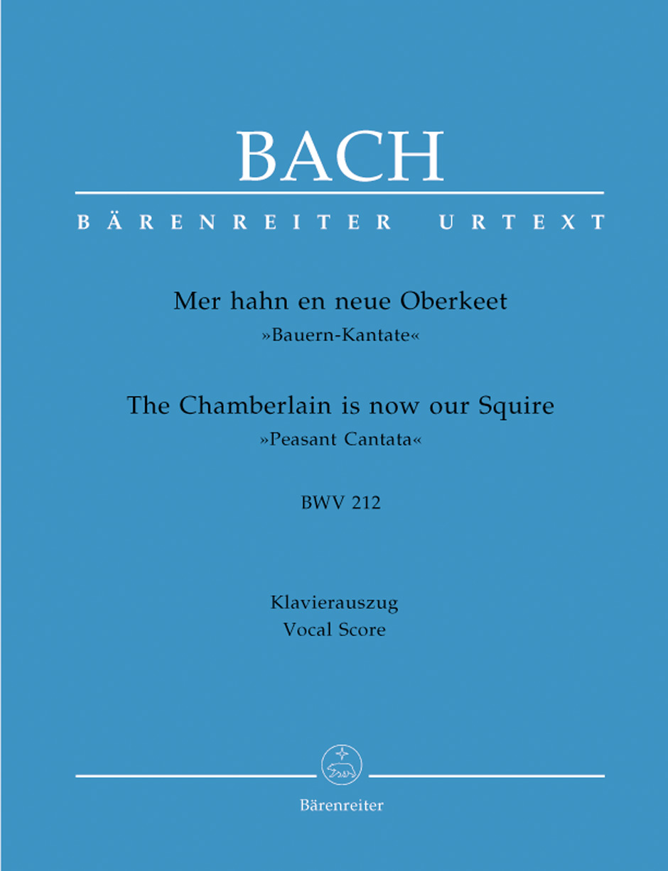 Johann Sebastian Bach: Cantata No.212 - Peasant Cantata BWV 212: Mixed Choir:
