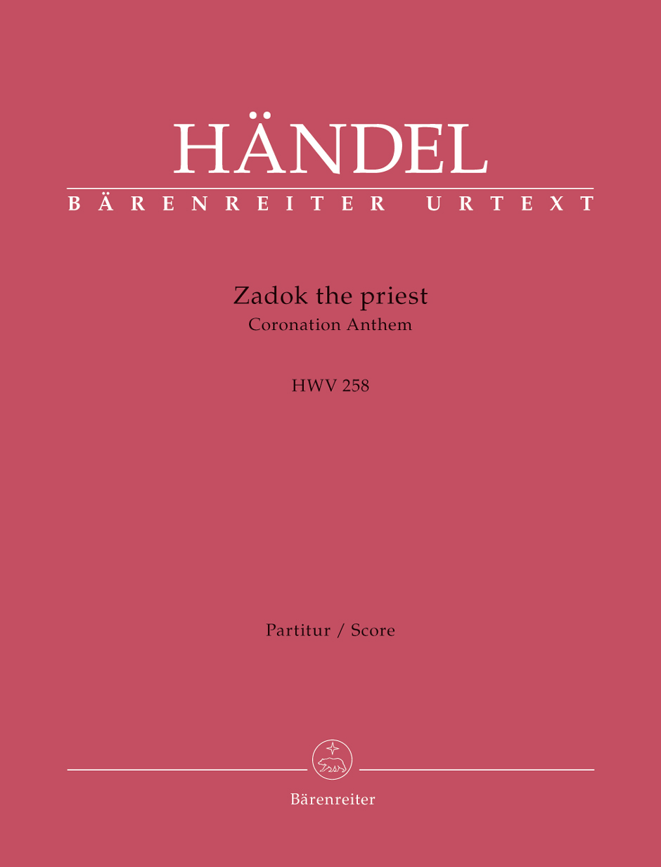 Georg Friedrich Hndel: Zadok The Priest HWV 258 Coronation Anthem: Mixed Choir: