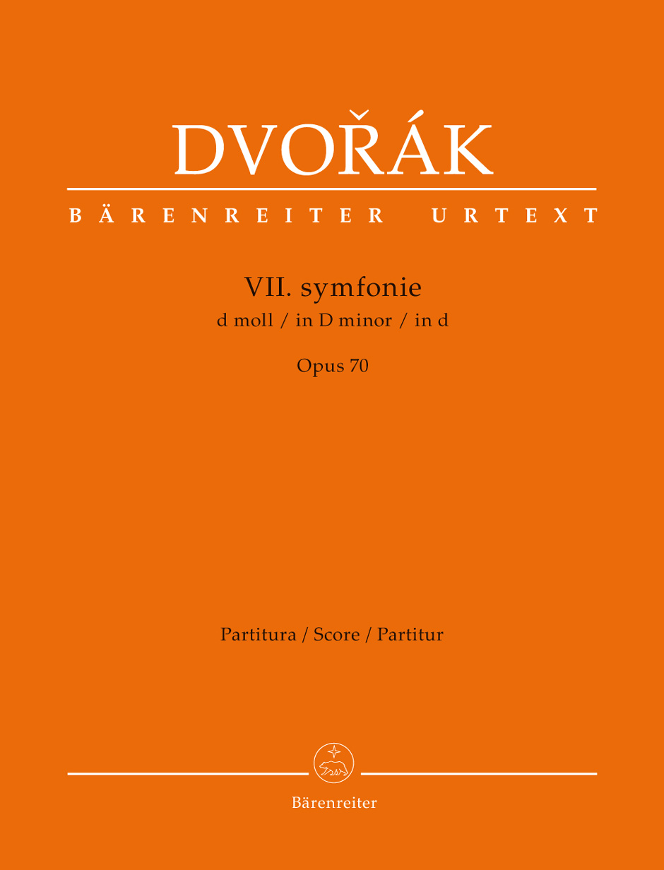 Antonn Dvo?k: Symphony No. 7 D Minor Op. 70: Orchestra: Score