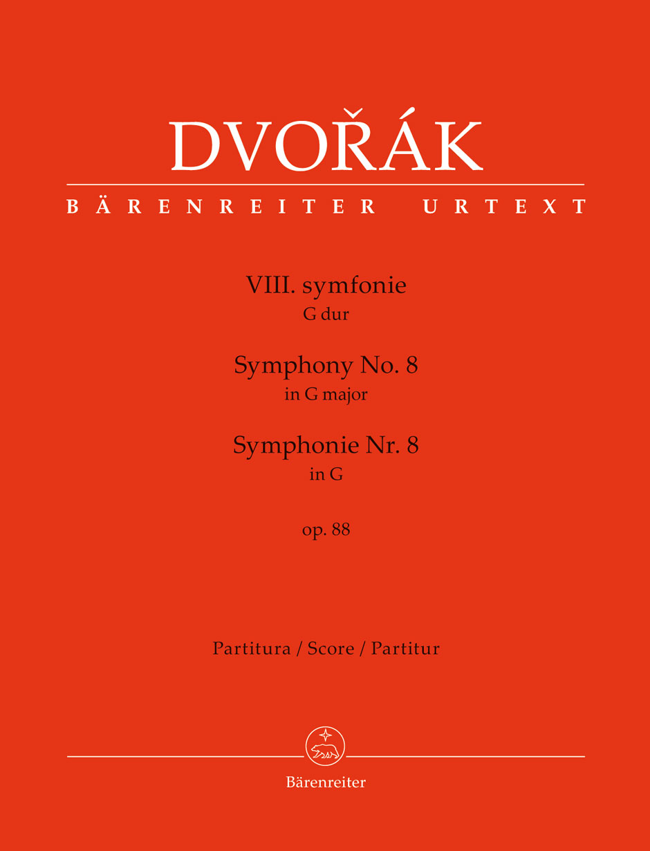 Antonín Dvo?ák: Symphony No.8 In G Op.88 (Full Score): Orchestra: Score