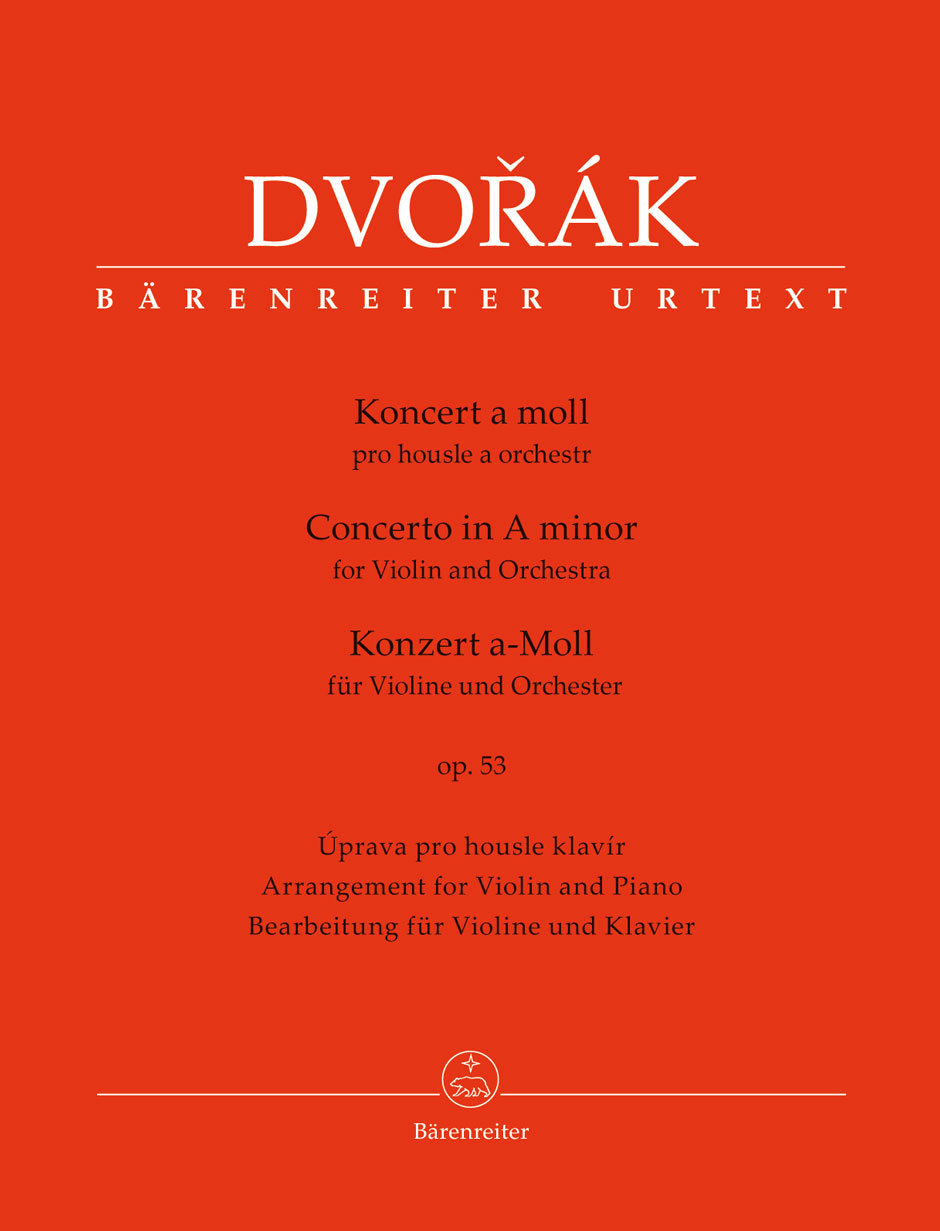 Antonn Dvo?k: Violin Concerto in A minor Op.53: Violin: Score