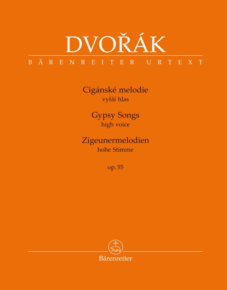 Antonn Dvo?k: Gypsy Songs Op.55 (High Voice & Piano): High Voice: Vocal Tutor