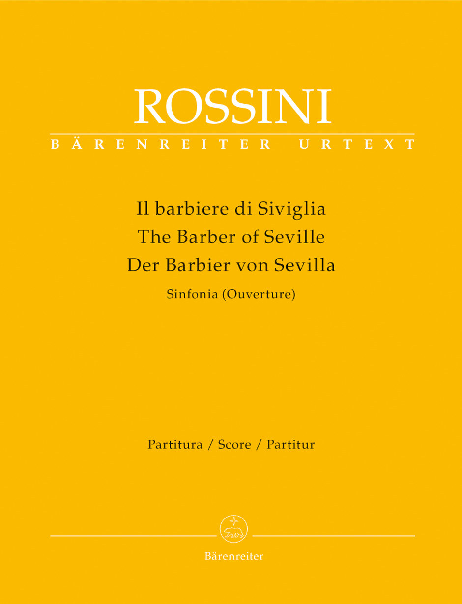 Gioachino Rossini: The Barber of Seville Overture: Vocal: Score