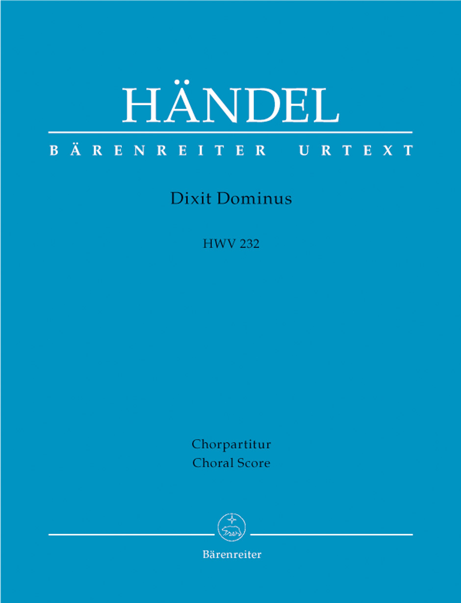 Georg Friedrich Hndel: Dixit Dominus HWV 232: SATB: Vocal Score
