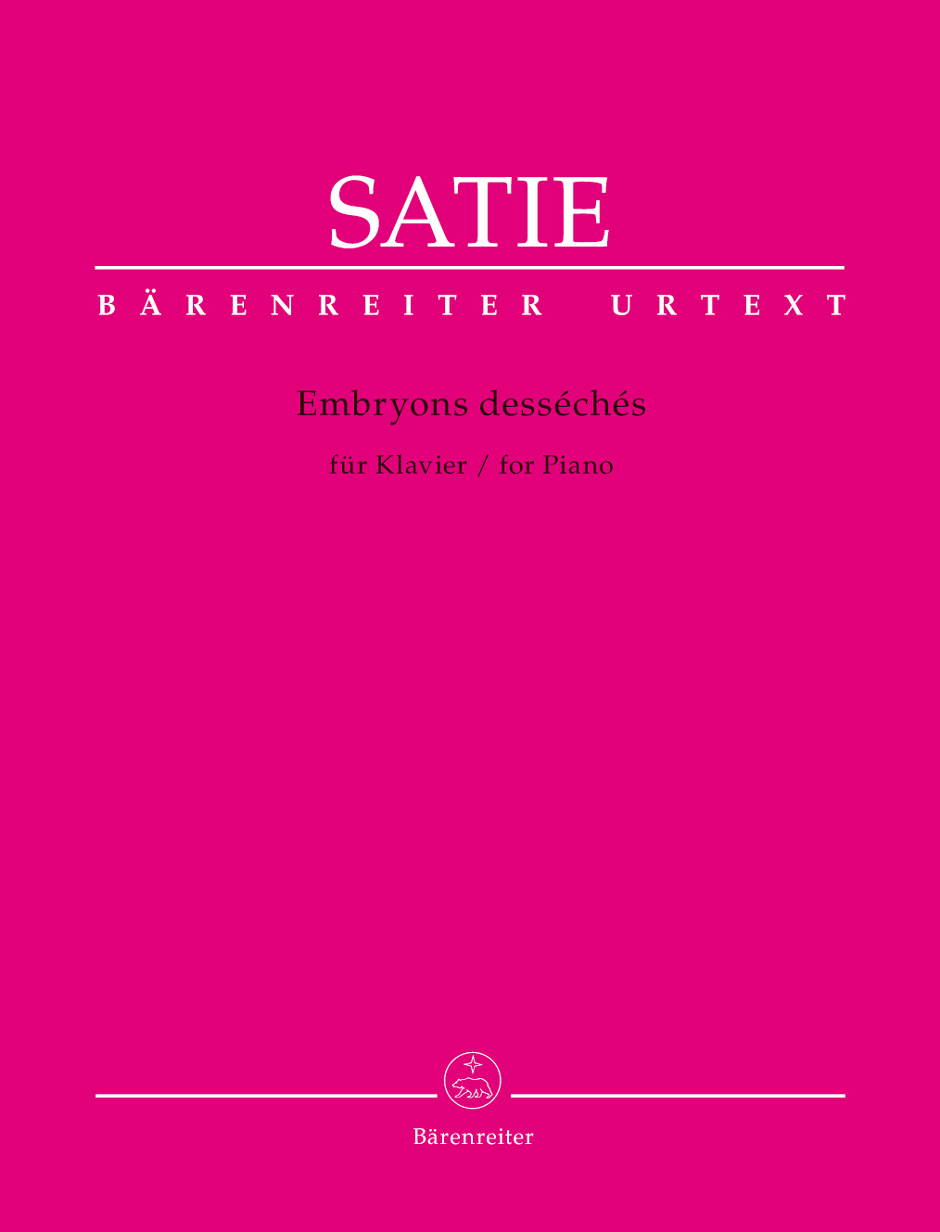 Erik Satie: Embryons Desseches: Piano: Instrumental Work
