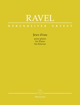 Maurice Ravel: Jeux d'eau for Piano: Piano: Instrumental Album