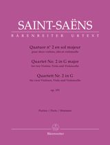 Camille Saint-Sa�ns: String Quartet no. 2 G major op. 153: String Quartet: