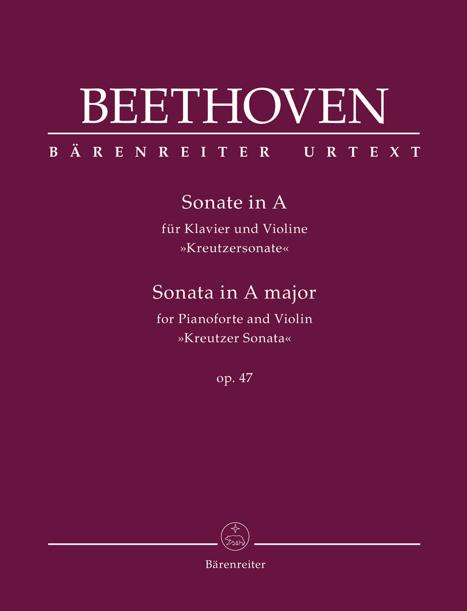 Ludwig van Beethoven: Sonata for Pianoforte and Violin op. 47: Violin: Full