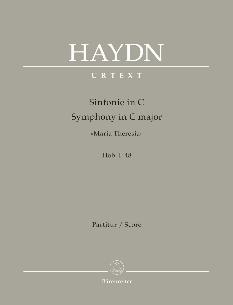 Symphony No. 48 In C: Score