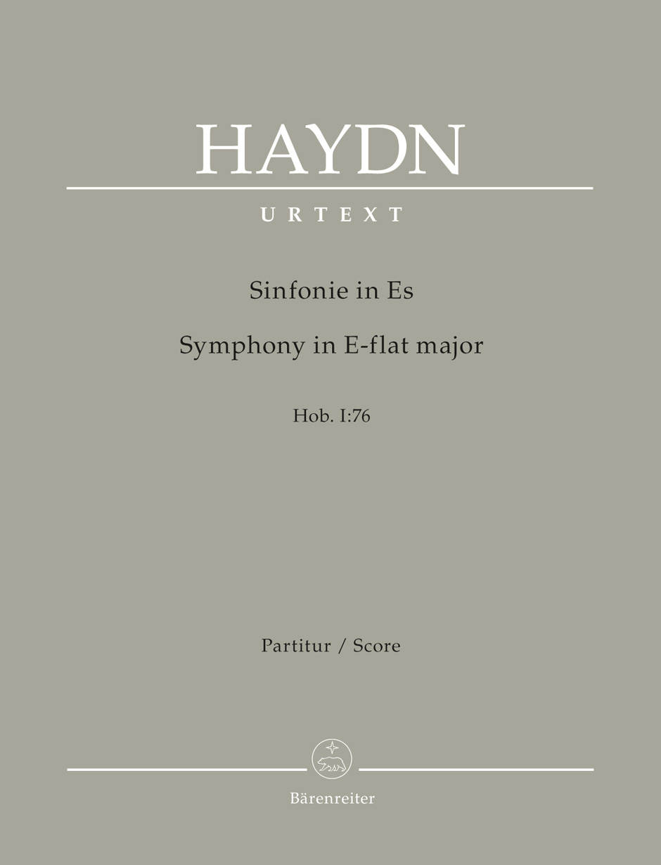 Joseph Haydn: Symphony in E-flat major Hob. I:76: Orchestra: Score