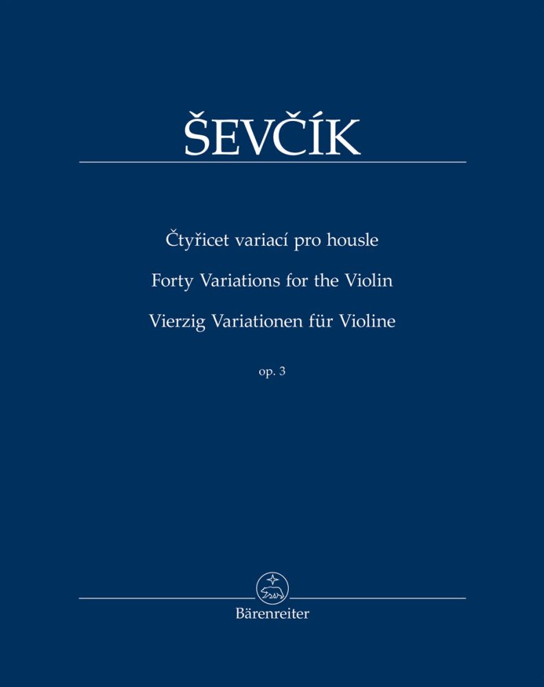 Otakar Sevcik: Vierzig Variationen Für Violine Op. 3: Violin: Instrumental Work