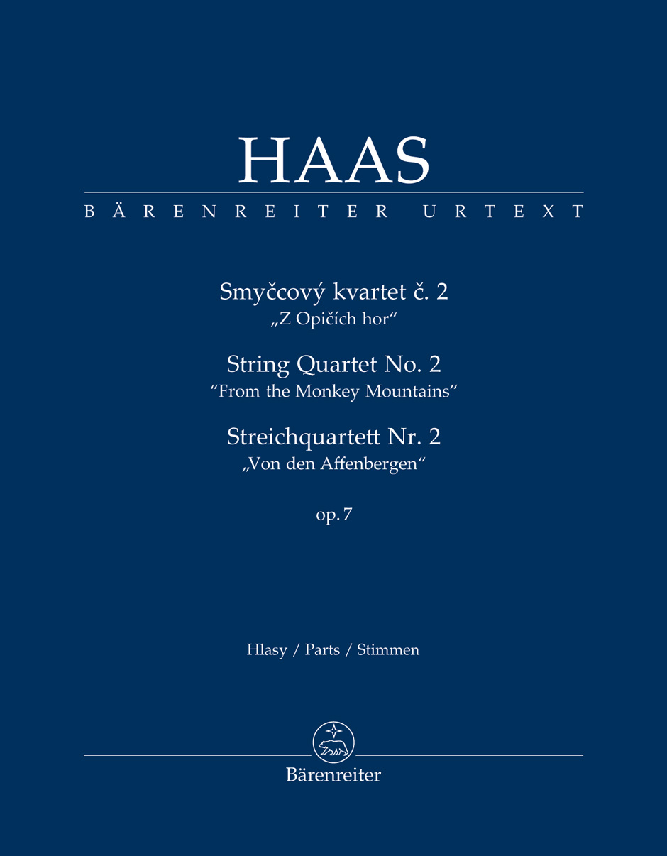 Pavel Haas: String Quartet no. 2 op. 7: String Quartet: Parts