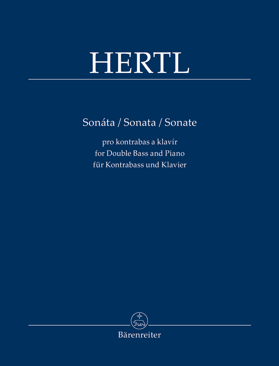 Frantisek Hertl: Sonata: Double Bass: Instrumental Work