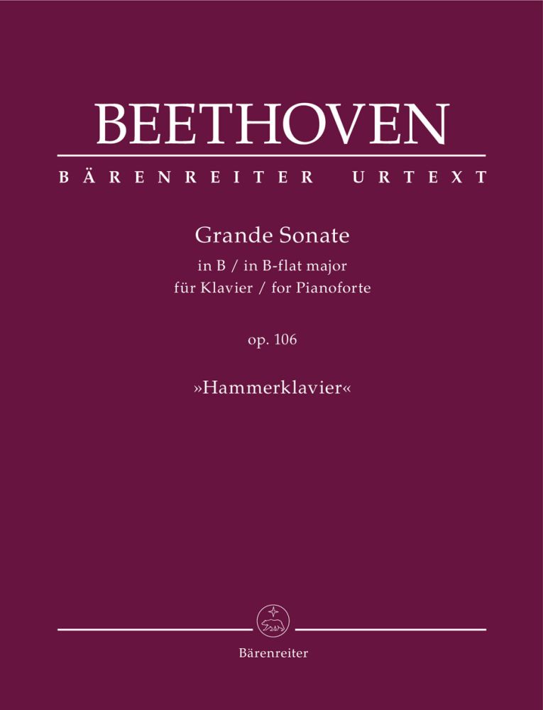 Ludwig van Beethoven: Grande Sonate in B-flat Major Op. 106: Piano: Instrumental