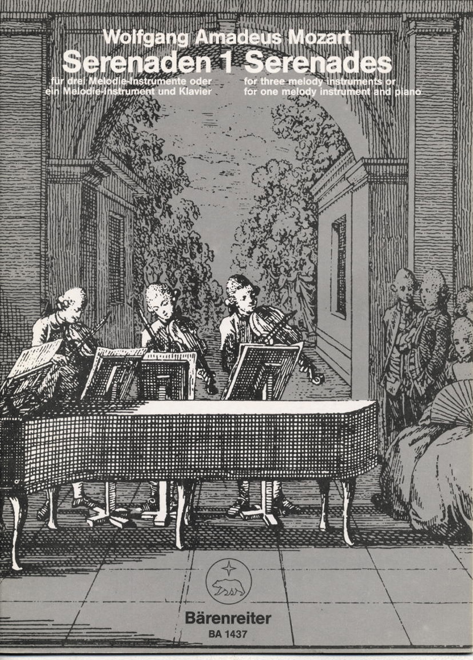 Wolfgang Amadeus Mozart: Serenades 1 K439b 3 Instruments: Ensemble