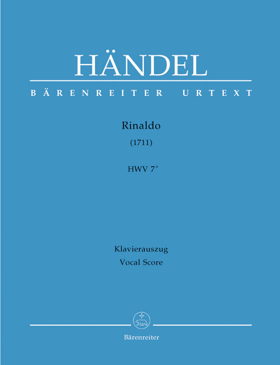 Georg Friedrich Hndel: Rinaldo: Voice & Piano: Vocal Score