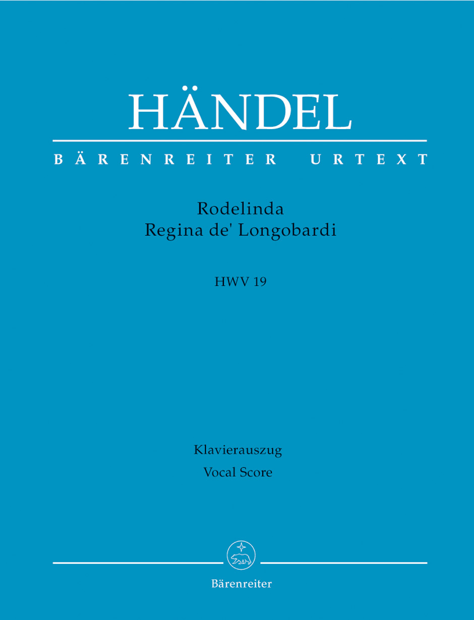 Georg Friedrich Hndel: Rodelinda  Regina de' Longobardi HWV 19: Voice & Piano: