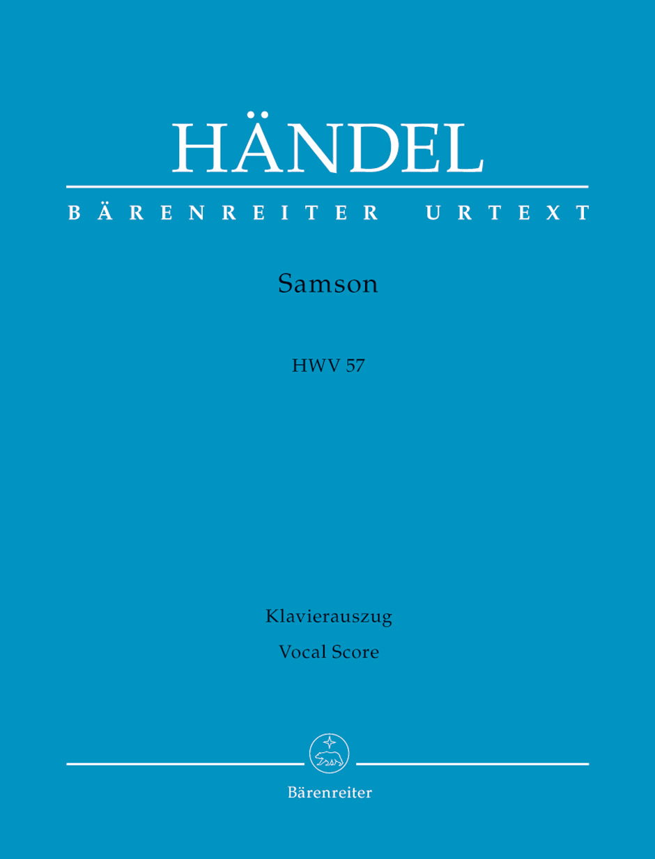 Georg Friedrich Händel: Samson HWV 57: Voice & Piano: Vocal Score