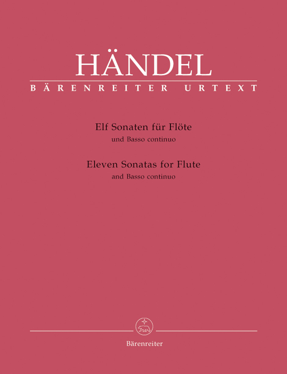 Georg Friedrich Händel: Eleven Sonatas For Flute And Basso Continuo: Flute: