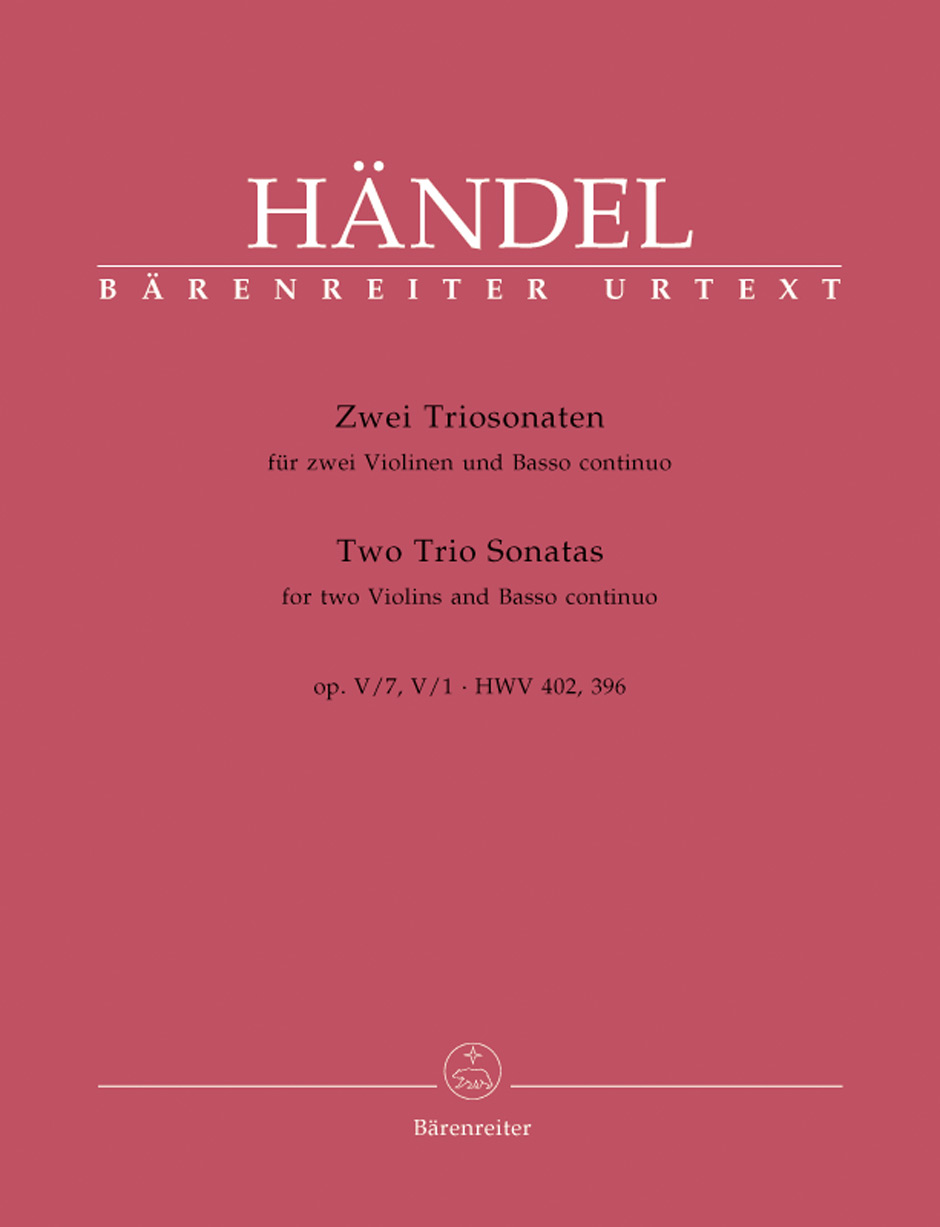 Georg Friedrich Händel: 2 Triosonaten aus op.5: Violin Duet