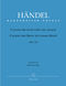 Georg Friedrich Händel: O Praise The Lord With One Consent HWV 254: Mixed Choir: