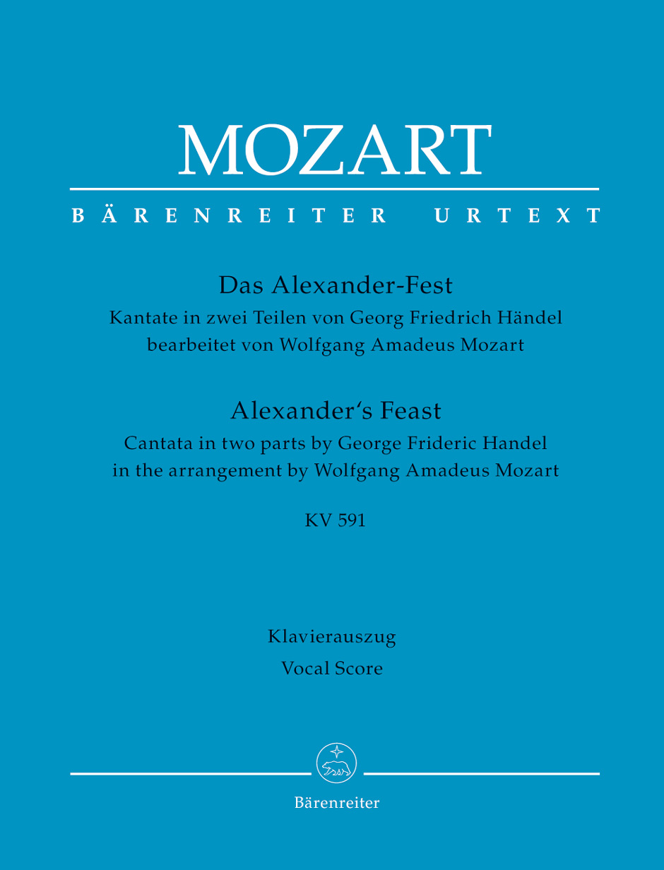 Georg Friedrich Hndel: Alexander's Feast K.591: Vocal: Vocal Score