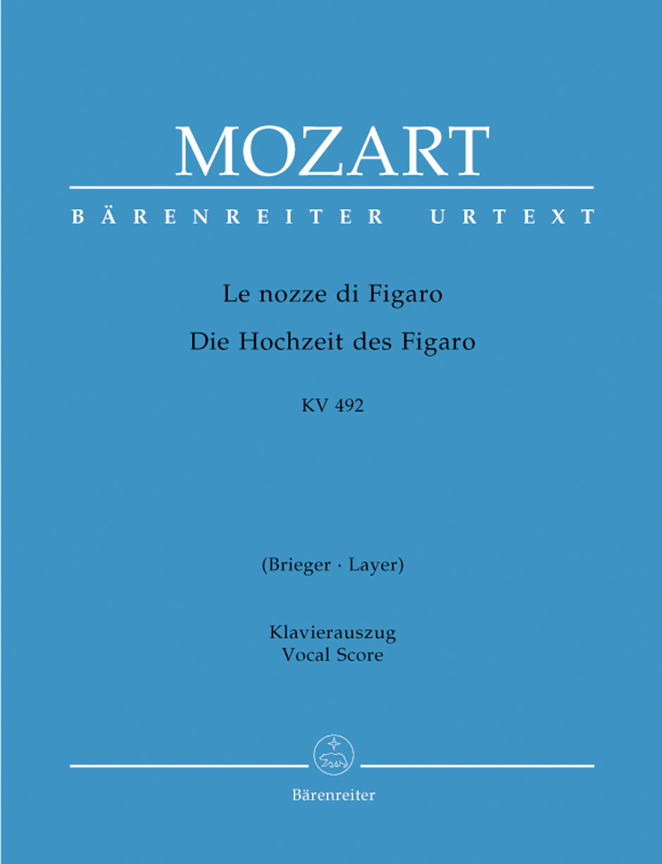 Wolfgang Amadeus Mozart: Le nozze di Figaro (vocal score paperback) KV492: Mixed